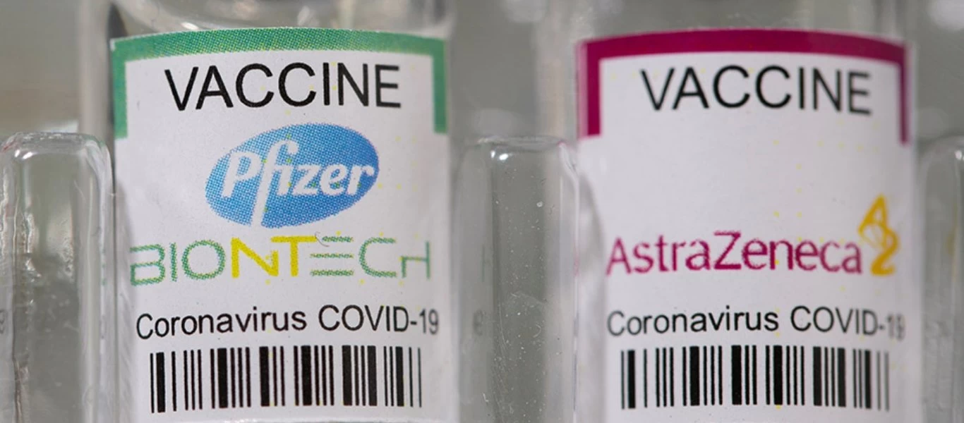 Pfizer - AstraZeneca: Το ίδιο αποτελεσματικά κατά της μετάλλαξης Δέλτα